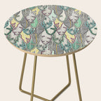 layered palm leaves Side Table Gallery Image 2