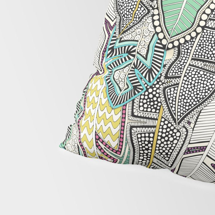 layered palm leaves Pillow Sham Gallery Image 4