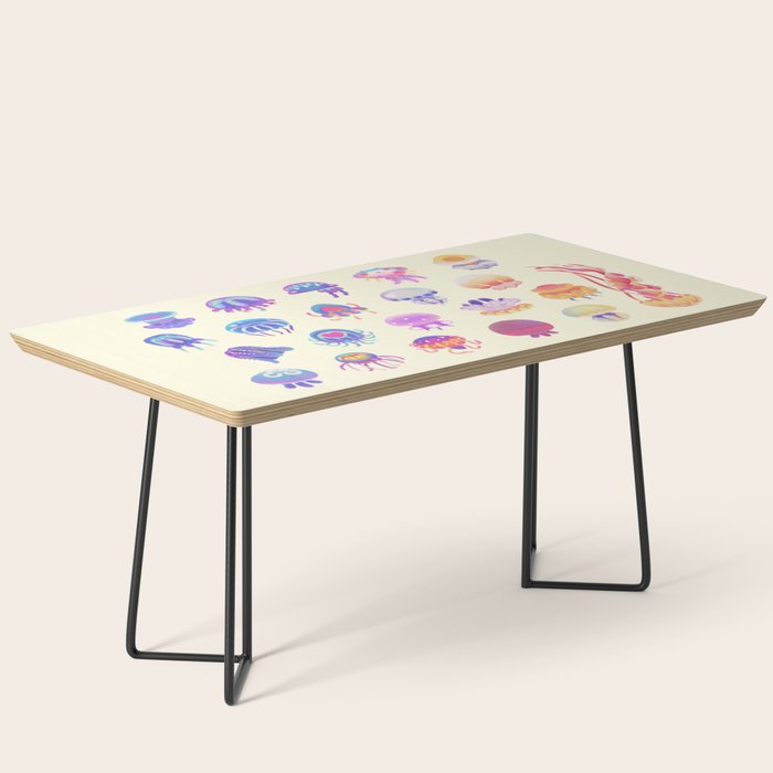 Jellyfish Day - pastel Coffee Table Gallery Image 1