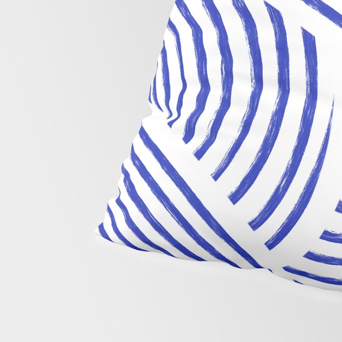 blue summer lines Pillow Sham Gallery Image 4