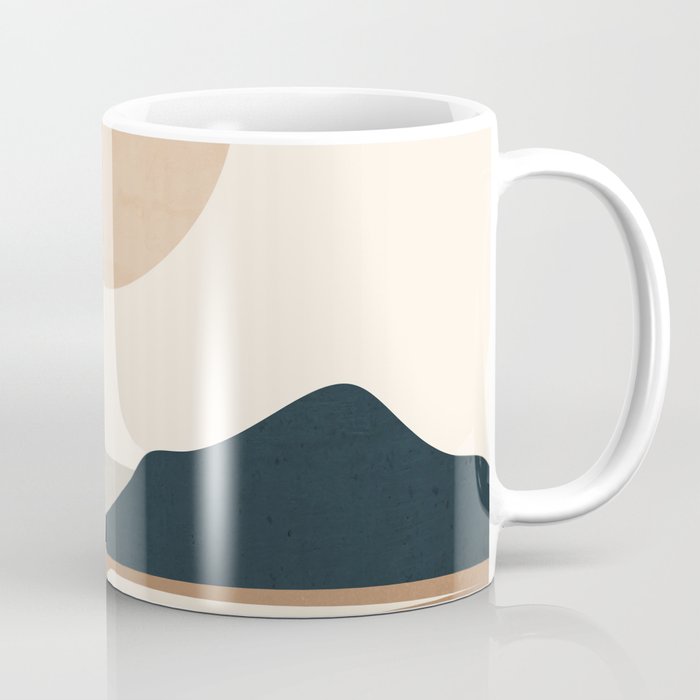 Minimal Abstract Art Landscape 8 Coffee Mug Gallery Image 1