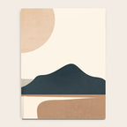 Minimal Abstract Art Landscape 8 Notebook Gallery Image 4