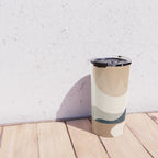 Minimal Abstract Art Landscape 8 Travel Mug Gallery Image 4