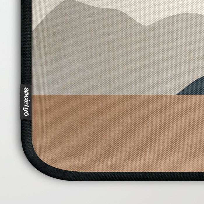 Minimal Abstract Art Landscape 8 Laptop Sleeve Gallery Image 3