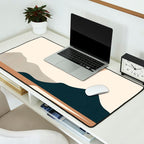 Minimal Abstract Art Landscape 8 Desk Mat Gallery Image 2