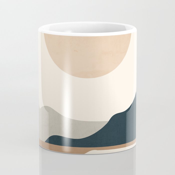 Minimal Abstract Art Landscape 8 Coffee Mug Gallery Image 4