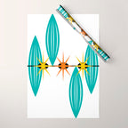 Mid-Century Modern Art 1.5 Wrapping Paper Gallery Image 1