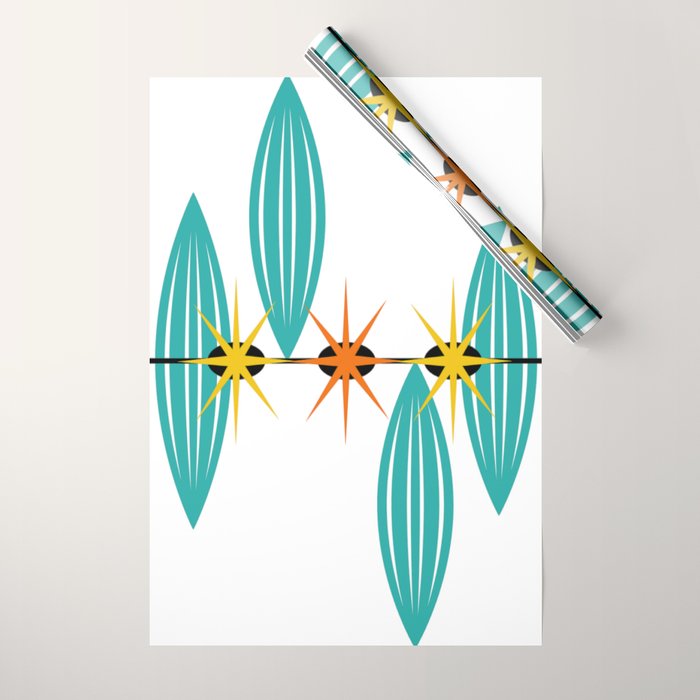 Mid-Century Modern Art 1.5 Wrapping Paper Gallery Image 1