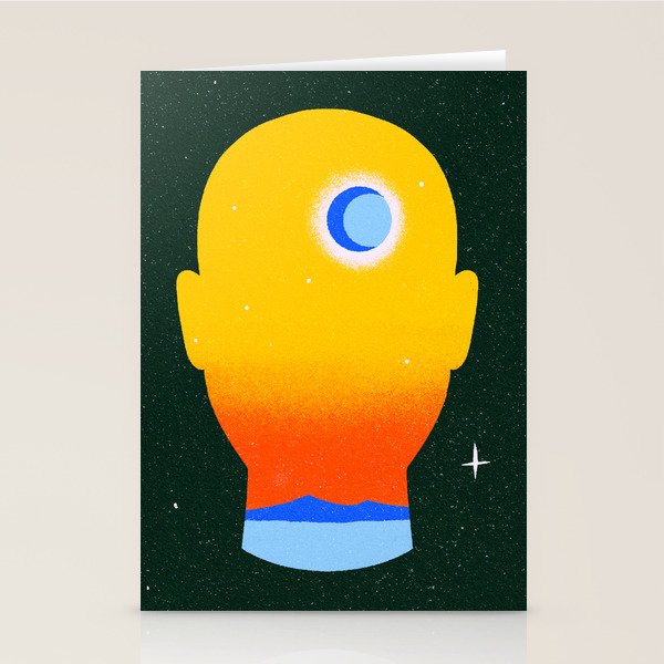 What You Fill Your Head With Stationery Card Gallery Image 2