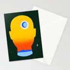 What You Fill Your Head With Stationery Card Gallery Image 2