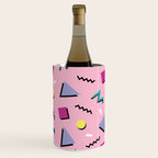 Memphis pattern 75 - 80s / 90s Retro Wine Chiller Gallery Image 3