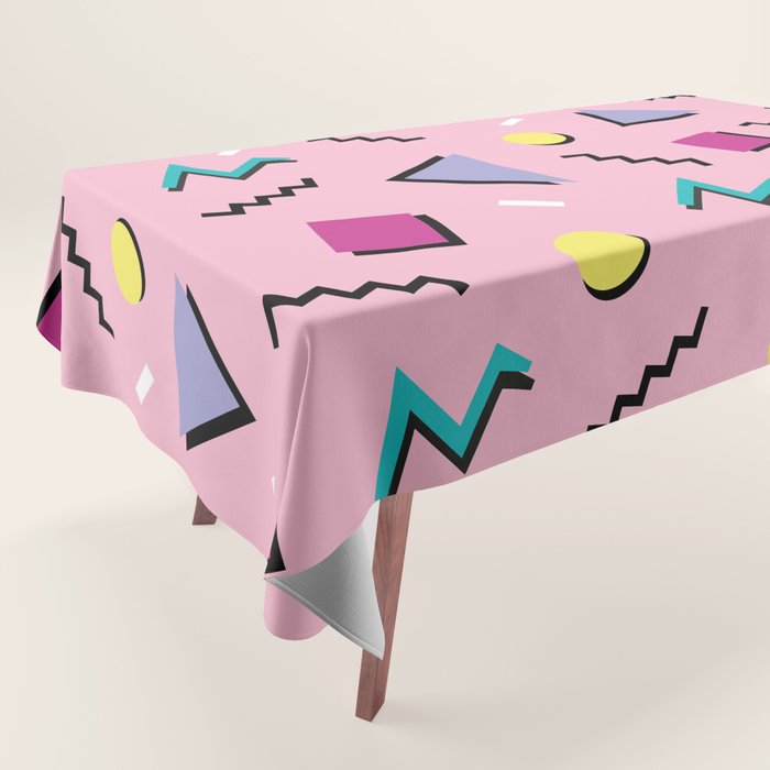 Memphis pattern 75 - 80s / 90s Retro Tablecloth Gallery Image 1