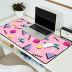 Memphis pattern 75 - 80s / 90s Retro Desk Mat Gallery Image 2