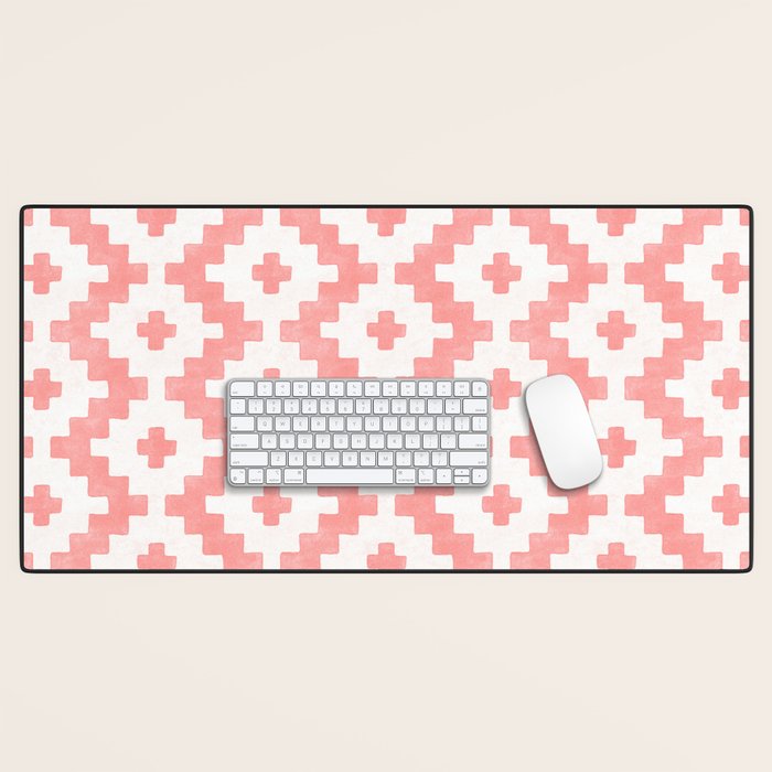 Taos - Blush Desk Mat Gallery Image 1