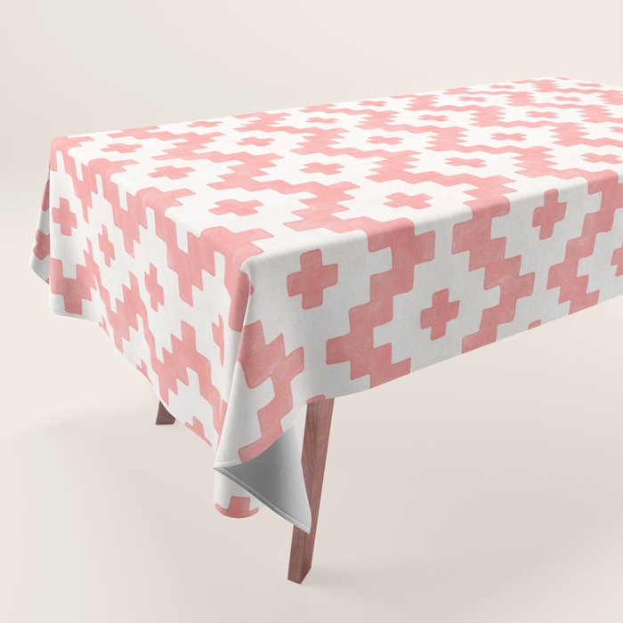 Taos - Blush Tablecloth Gallery Image 1