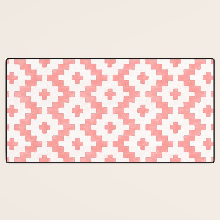Taos - Blush Desk Mat Gallery Image 3