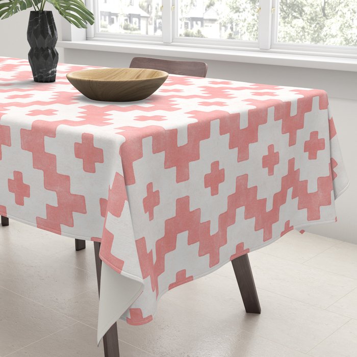 Taos - Blush Tablecloth Gallery Image 3