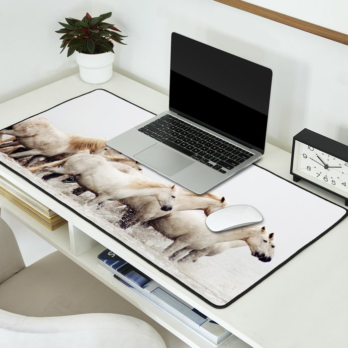 Sea Horses Desk Mat Gallery Image 2