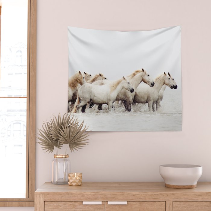 Sea Horses Wall Tapestry Gallery Image 2