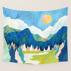 Spring River Wall Tapestry Gallery Image 4