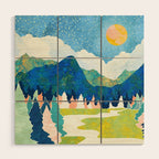 Spring River Wood Wall Art Gallery Image 1