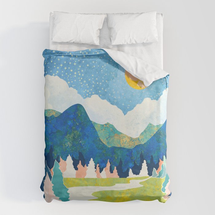 Spring River Duvet Cover Gallery Image 6