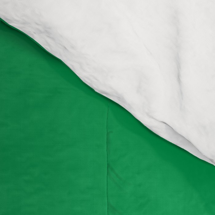 Swiss Cross Symbol in Blue & Green Comforter Gallery Image 4