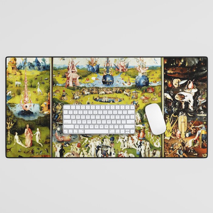 Bosch Garden Of Earthly Delights 3 Panel Desk Mat Gallery Image 1