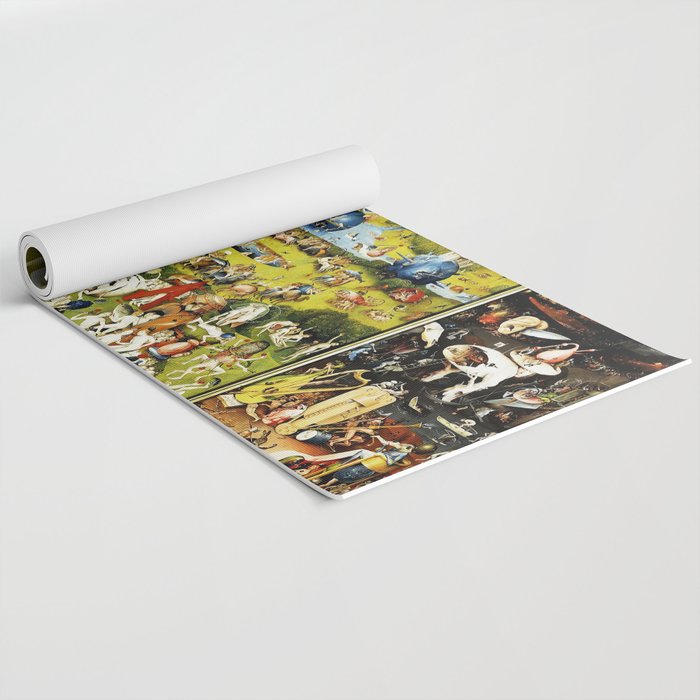 Bosch Garden Of Earthly Delights 3 Panel Yoga Mat Gallery Image 2