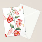 Hibiscus in White Stationery Card Gallery Image 2