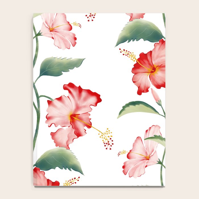 Hibiscus in White Notebook Gallery Image 4