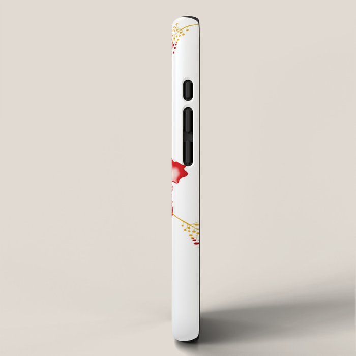 Hibiscus in White iPhone Case Gallery Image 2