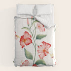 Hibiscus in White Comforter Gallery Image 6