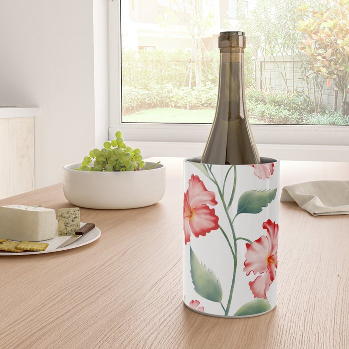 Hibiscus in White Wine Chiller Gallery Image 4