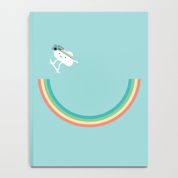 Skateboarding cloud Notebook Gallery Image 4
