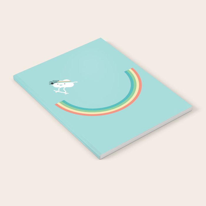 Skateboarding cloud Notebook Gallery Image 2