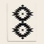 Southwestern Minimalism - Black Neutral Beige Notebook Gallery Image 4