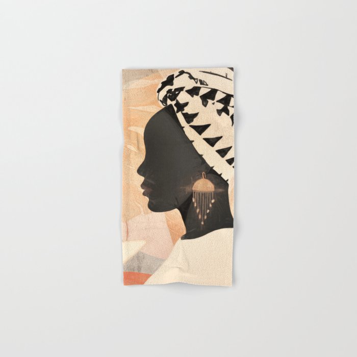 Woman with Turban Bath Towel Gallery Image 1