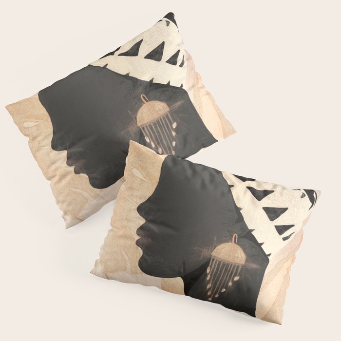 Woman with Turban Pillow Sham Gallery Image 1