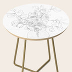 Beautiful Bouquet Line Side Table Gallery Image 2