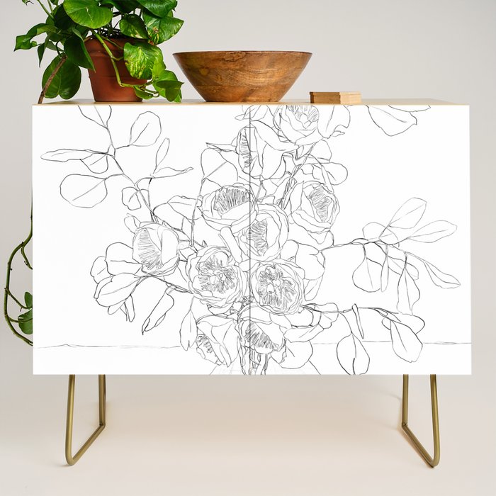 Beautiful Bouquet Line Credenza Gallery Image 1