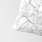 Beautiful Bouquet Line Pillow Sham Gallery Image 4