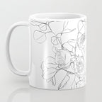 Beautiful Bouquet Line Coffee Mug Gallery Image 3