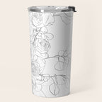 Beautiful Bouquet Line Travel Mug Gallery Image 2