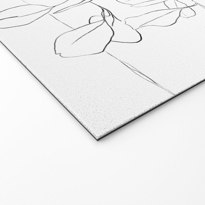 Beautiful Bouquet Line Welcome Mat Gallery Image 2