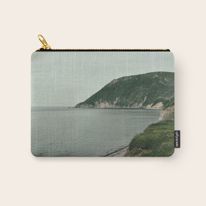 Wilderness - mountains and sea photograph Carry All Pouch Gallery Image 1
