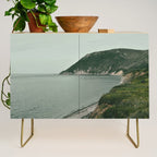 Wilderness - mountains and sea photograph Credenza Gallery Image 1