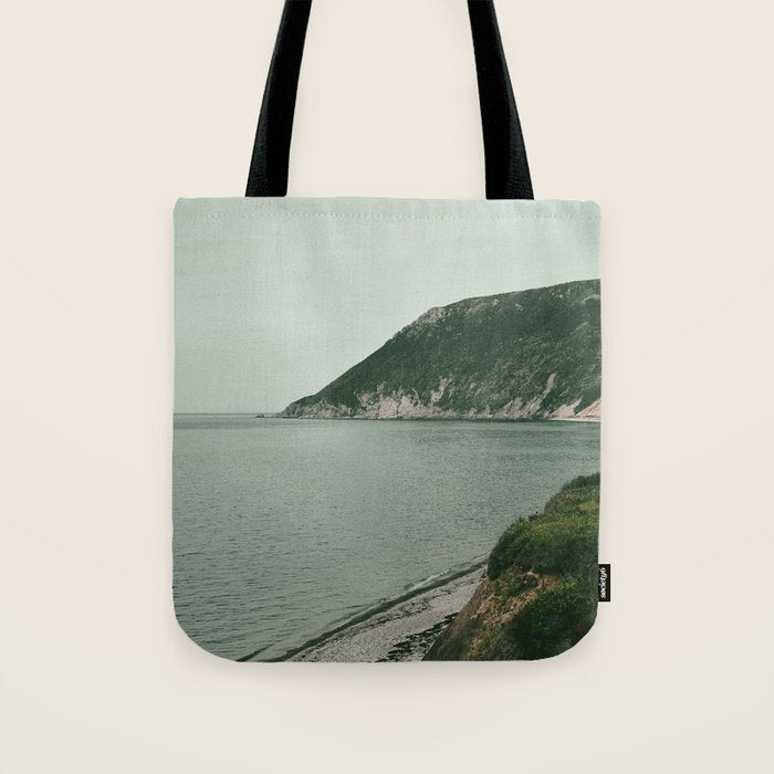 Wilderness - mountains and sea photograph Tote Bag Gallery Image 1