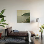 Wilderness - mountains and sea photograph Wood Wall Art Gallery Image 2