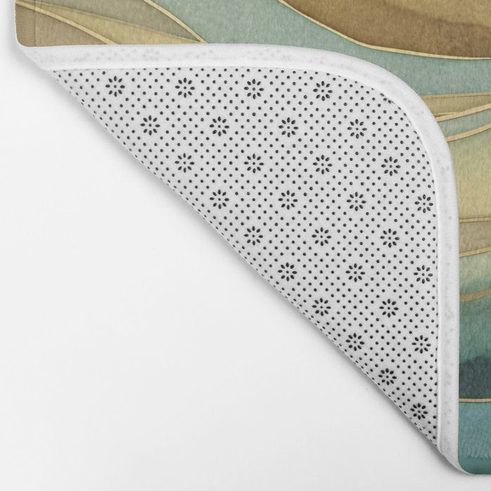 Landscape of Oceanic Rhythm Bath Mat Gallery Image 2